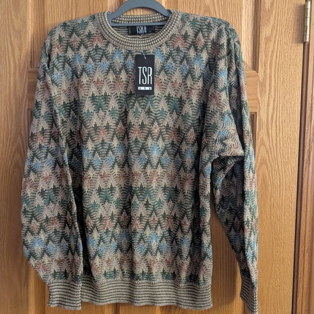 💥💥NWT💥💥Vintage TSR USA Crew Neck Sweater